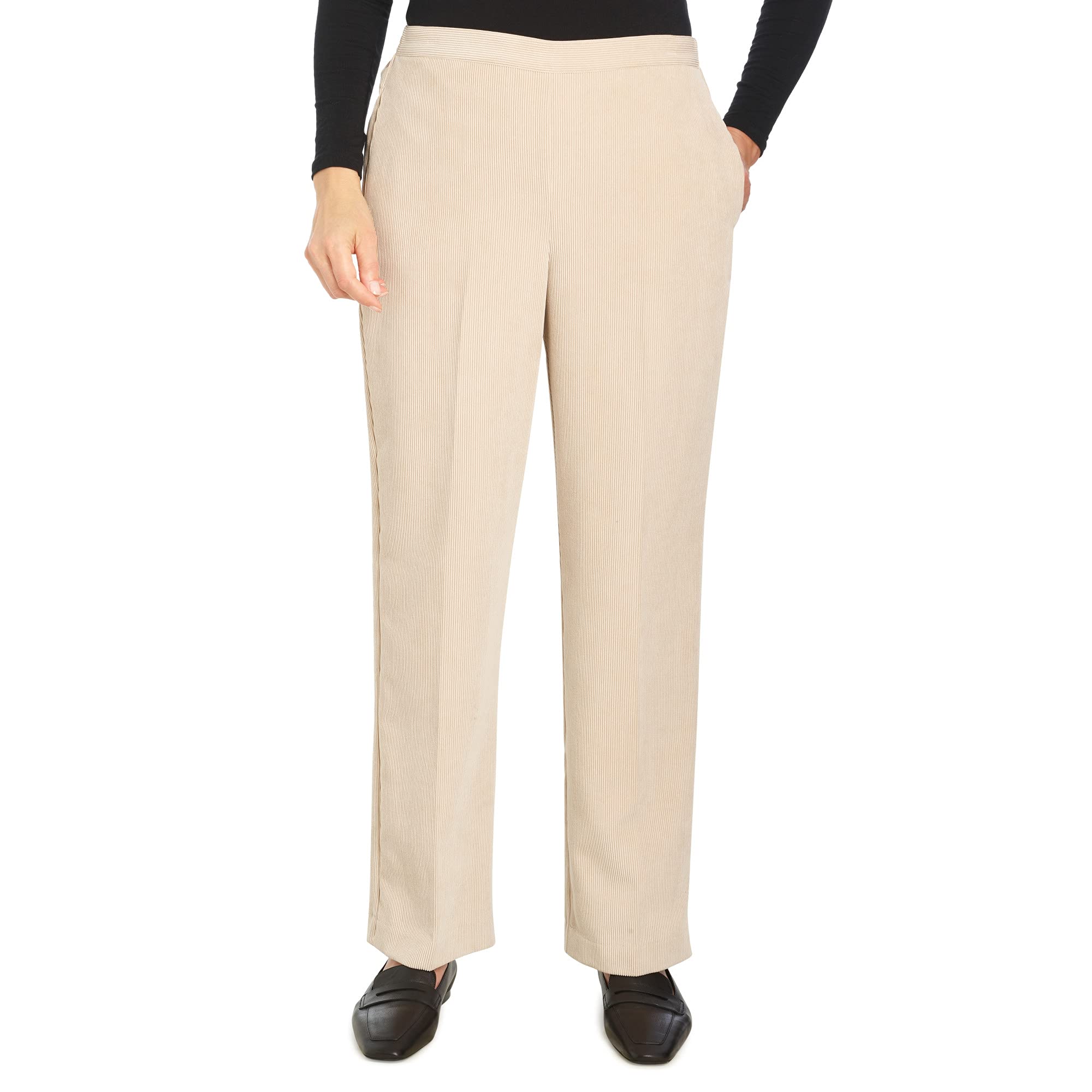 Alfred Dunner Echo Canyon Mid-Rise Short Length Pant