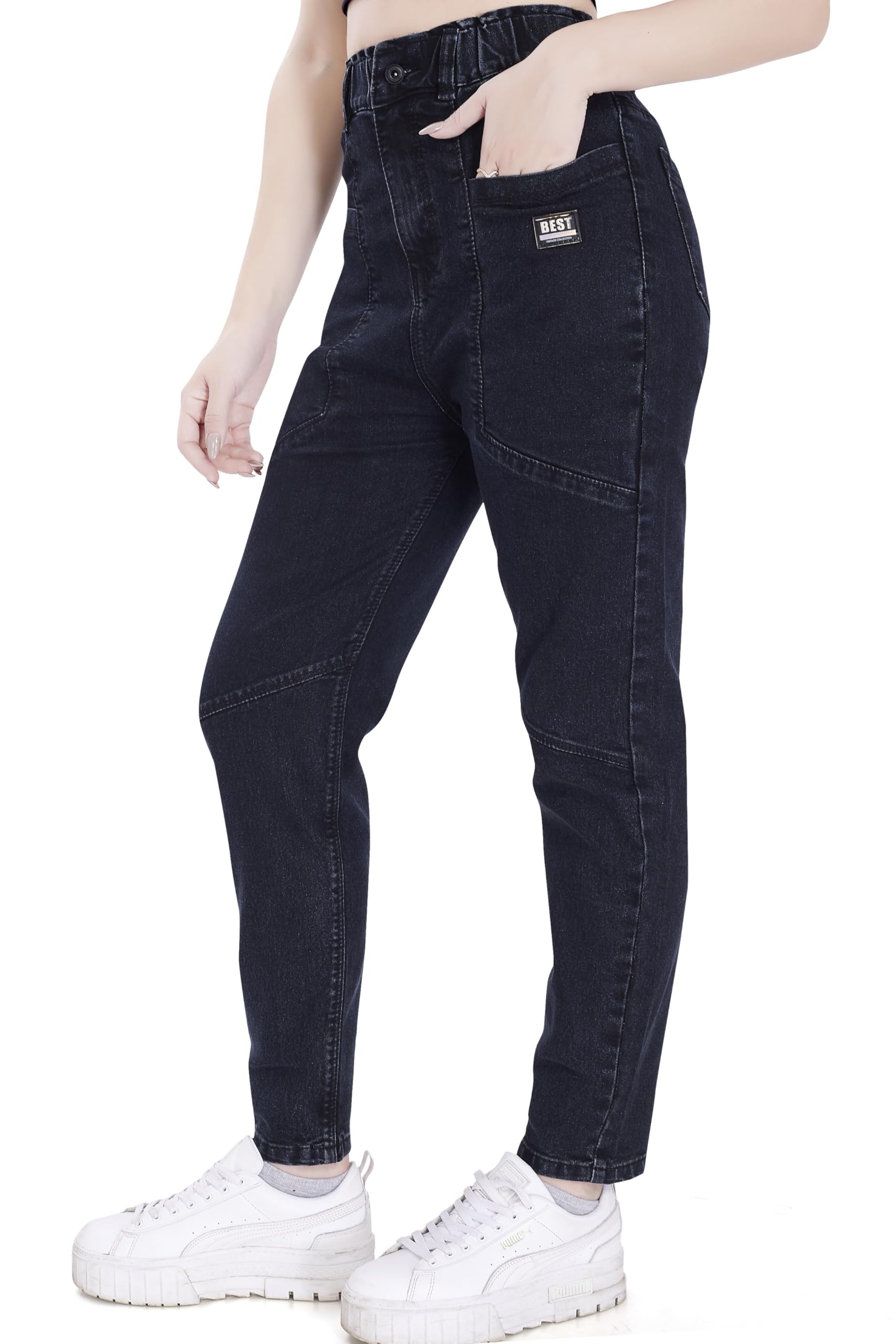DIVISIVE Jeans Mom Fit Denim Donna