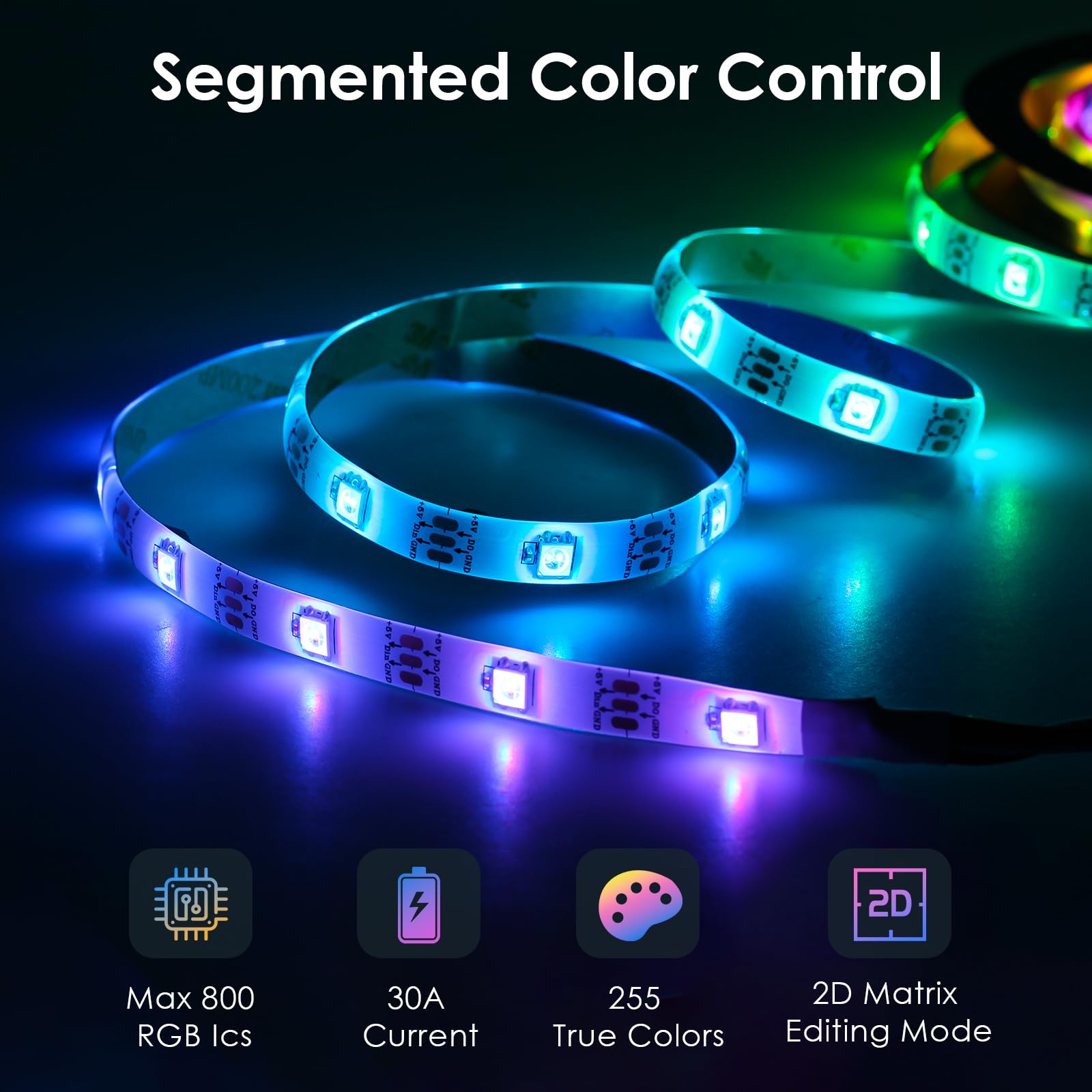 WLED ESP32 Controller con microfono, driver LED indirizzabile per striscia luminosa RGB RGBW WS2812B SK6812 WS2811 TM1814 WS2813 WS2815 5-24V ESP32