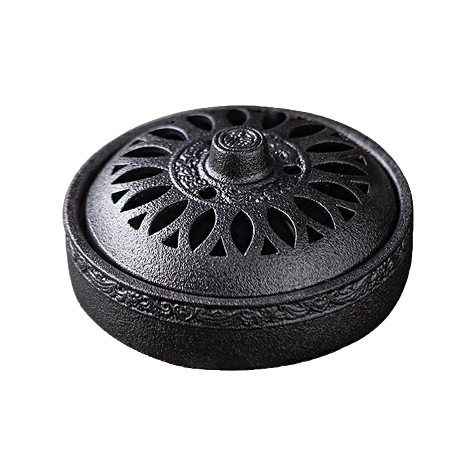 Mlypru Black Large Capacity Ceramic Garlic Keeper For Counter Kitchen, Garlic Storage Container Lid, Breathable Garlic Bowl Preservation Jar(Black)