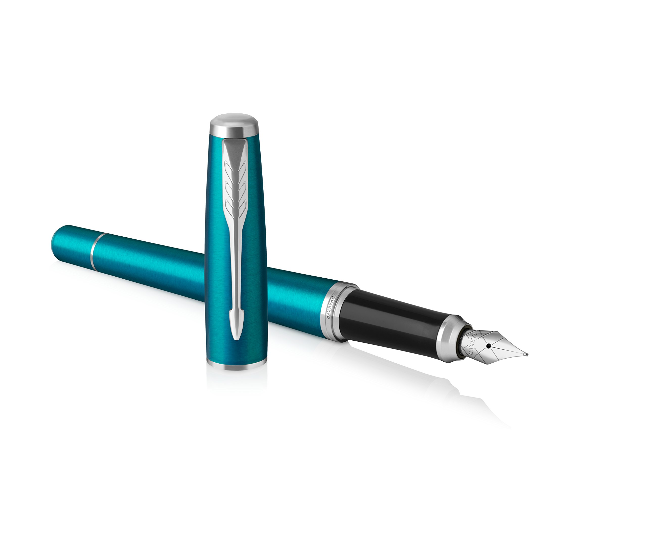 Parker Urban-Füllfederhalter, Vibrant Blue, Federstärke M, mit blauer Tinte (1931602)