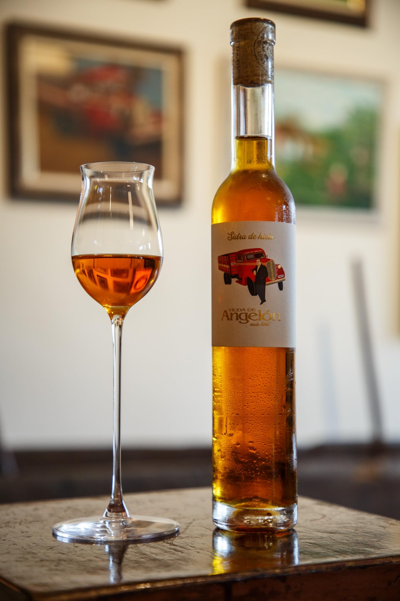 Vda. de Angelón Sidra de Hielo – Caja de 6 Botellas de 37,5 cl – 10% Vol