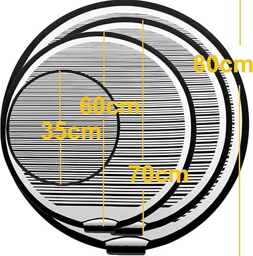 Miniatura 3 de Tablero reflectante plegable con línea de reparación de abolladuras, tela portátil y flexible, línea reflectante para removedor de abolladuras,