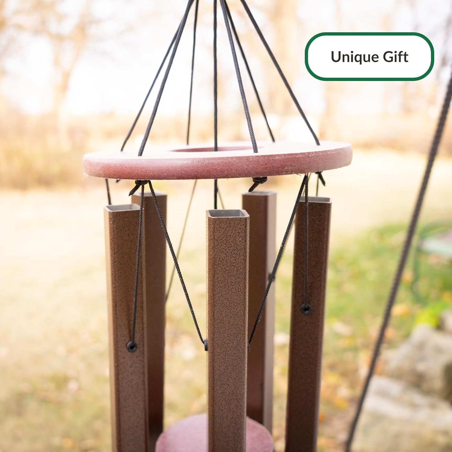Lambright Chimes Grandfather Clock Extra Large 80" Wind Chime, Windchimes for Memorial, Sympathy, Loss, Anniversary, Wife Mother Grandmother, Pet Loss