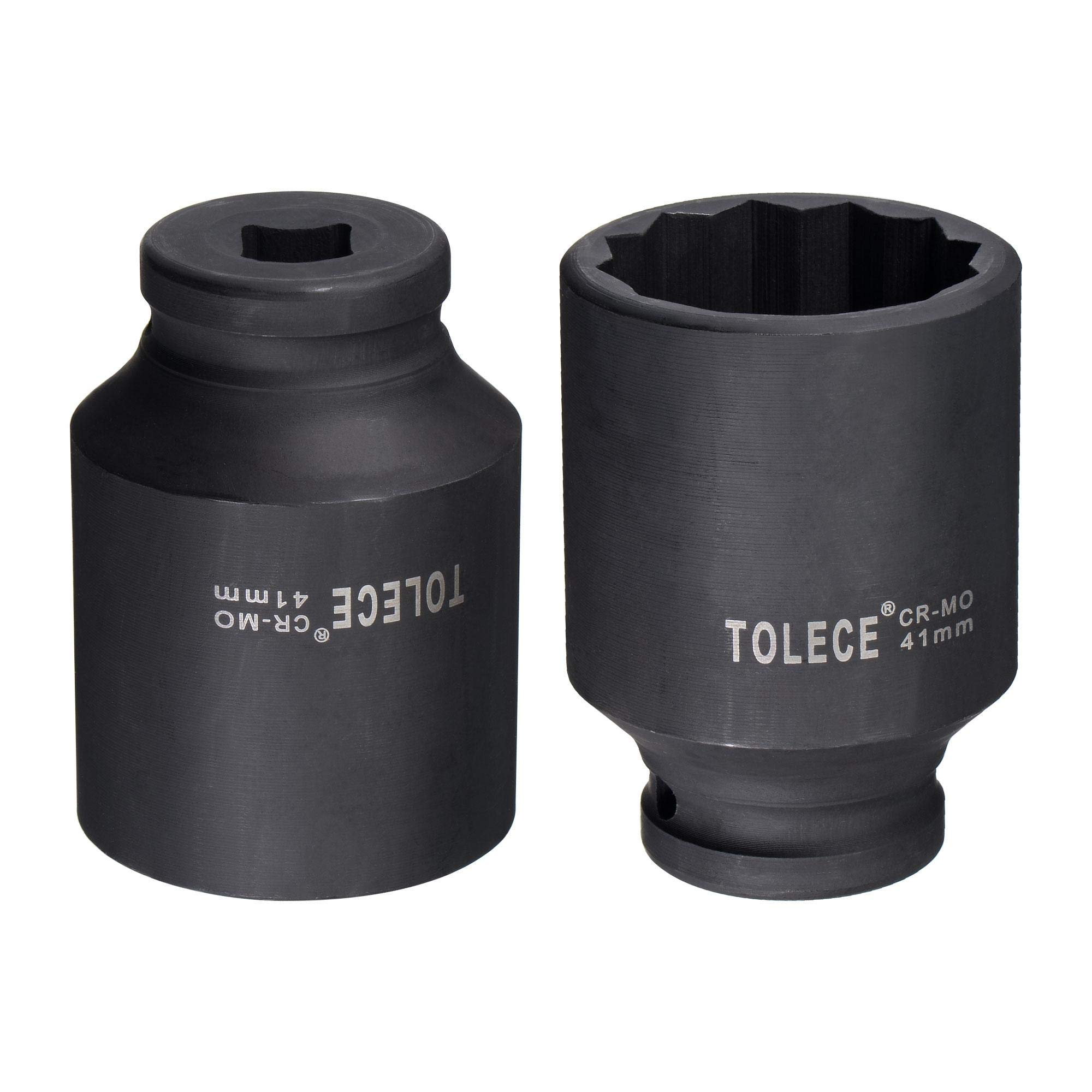 Klein Tools 66050E Metric Socket Set， Impact with 1/2Inch Drive， 12