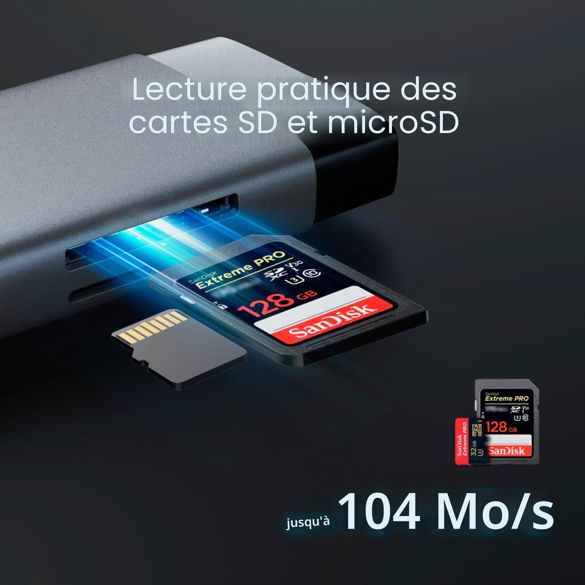 TP-Link Hub USB C HDMI 9-en-1 PD100W, UH9120C | HDMI 4K60, Ethernet, SD, USB 3.0, PD100W, idéal bureau/création de contenu, compatible Windows, Mac et Linux