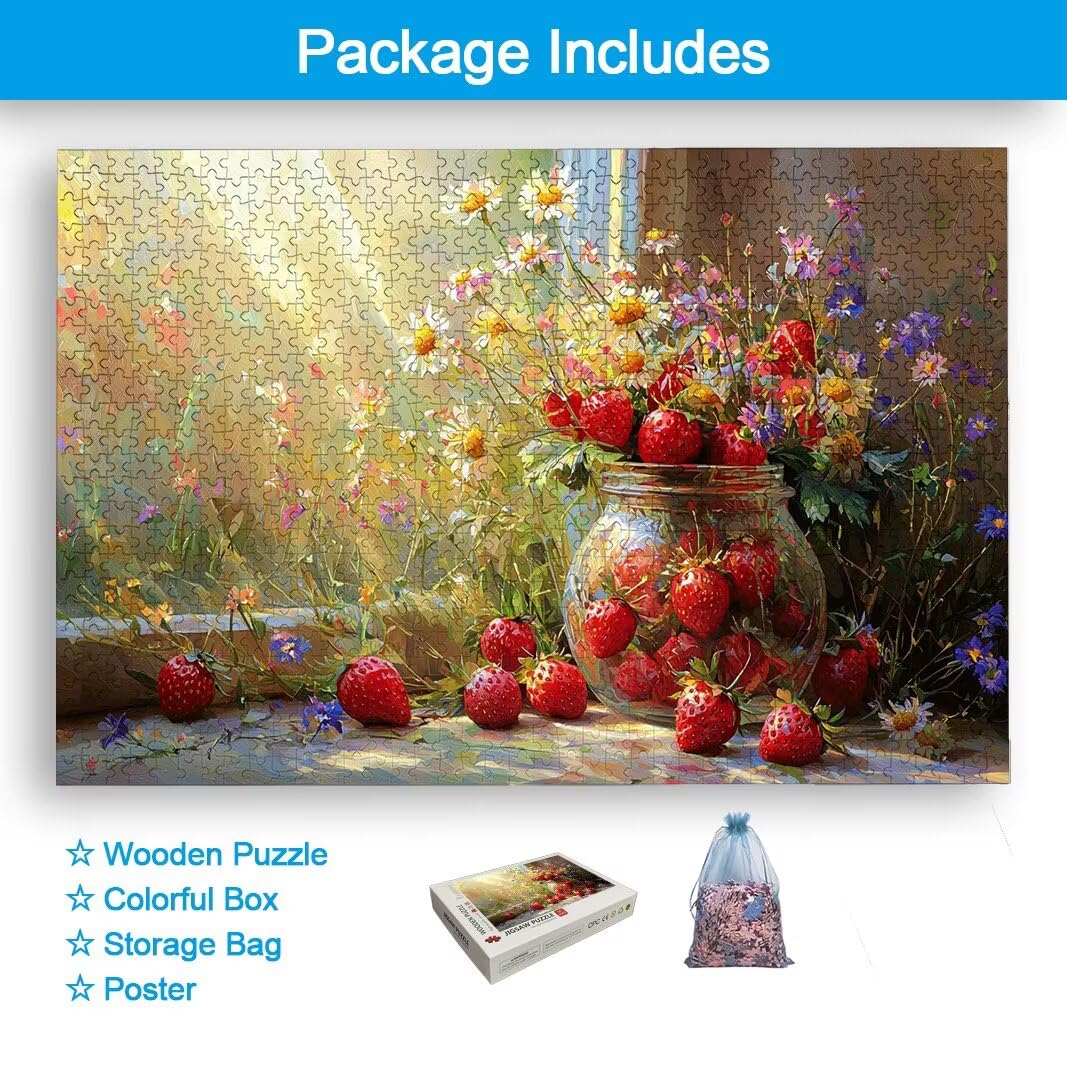 Puzzle 1500 Pièces Adultes, Puzzle 1500 Pieces Fruit, Cadeau Femme -2806
