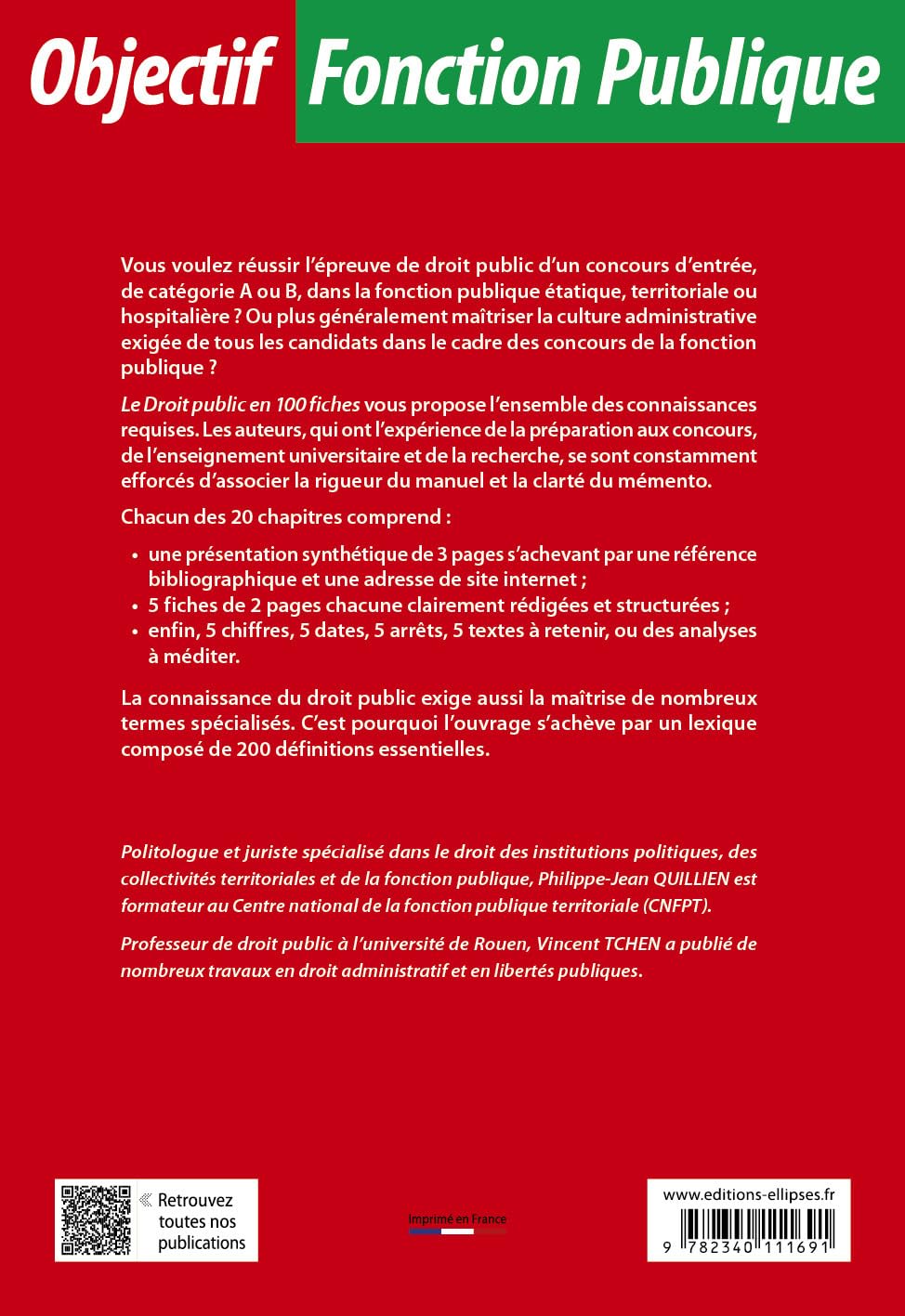 Le droit public en 100 fiches