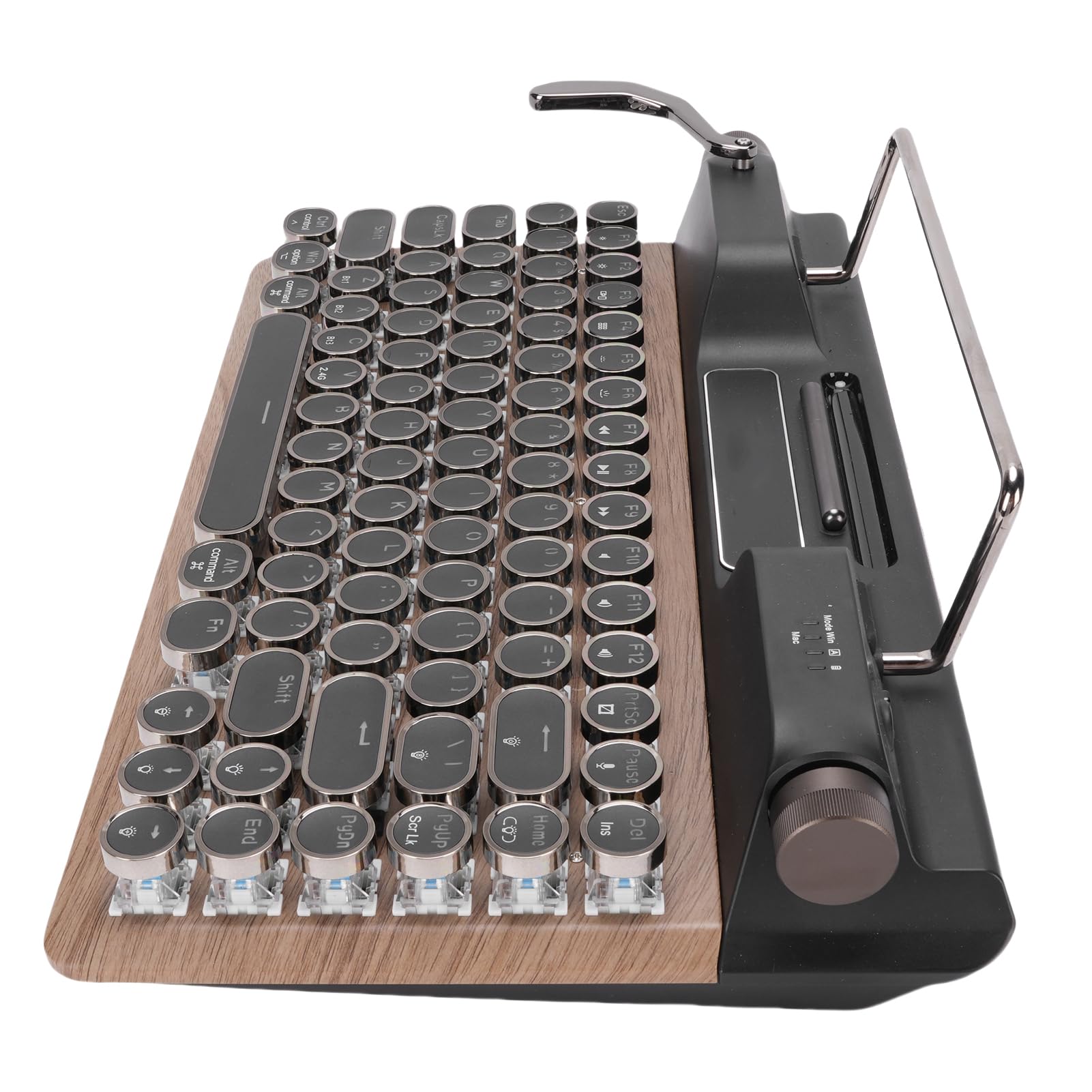 Sxhlseller Bezprzewodowa Klawiatura Mechaniczna Retro, Klawiatura Komputerowa Bluetooth 5.0