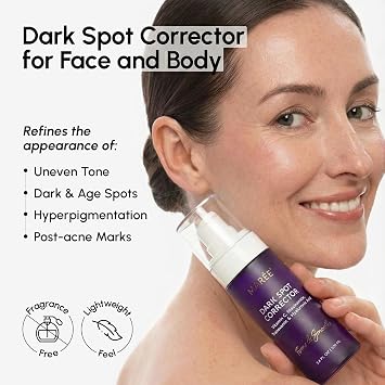 MAREE Dark Spot Remover for Face and Body Dark Spot Corrector Serum Hyperpigmentation, Melasma, Sun & Age Spots Black & Brown Spot Remover for Women Deep Hydration Body & Face Serum