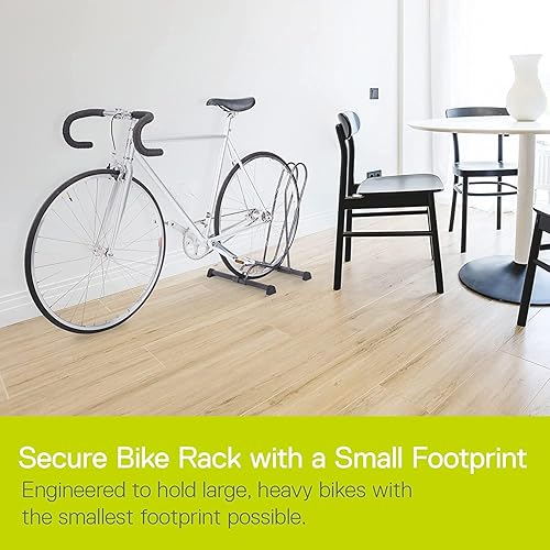 Miniatura 2 de Delta Cycle - Soporte de bicicleta individual (paquete de 2) - Portabicicletas ajustables sin herramientas para montaña, neumáticos gruesos,