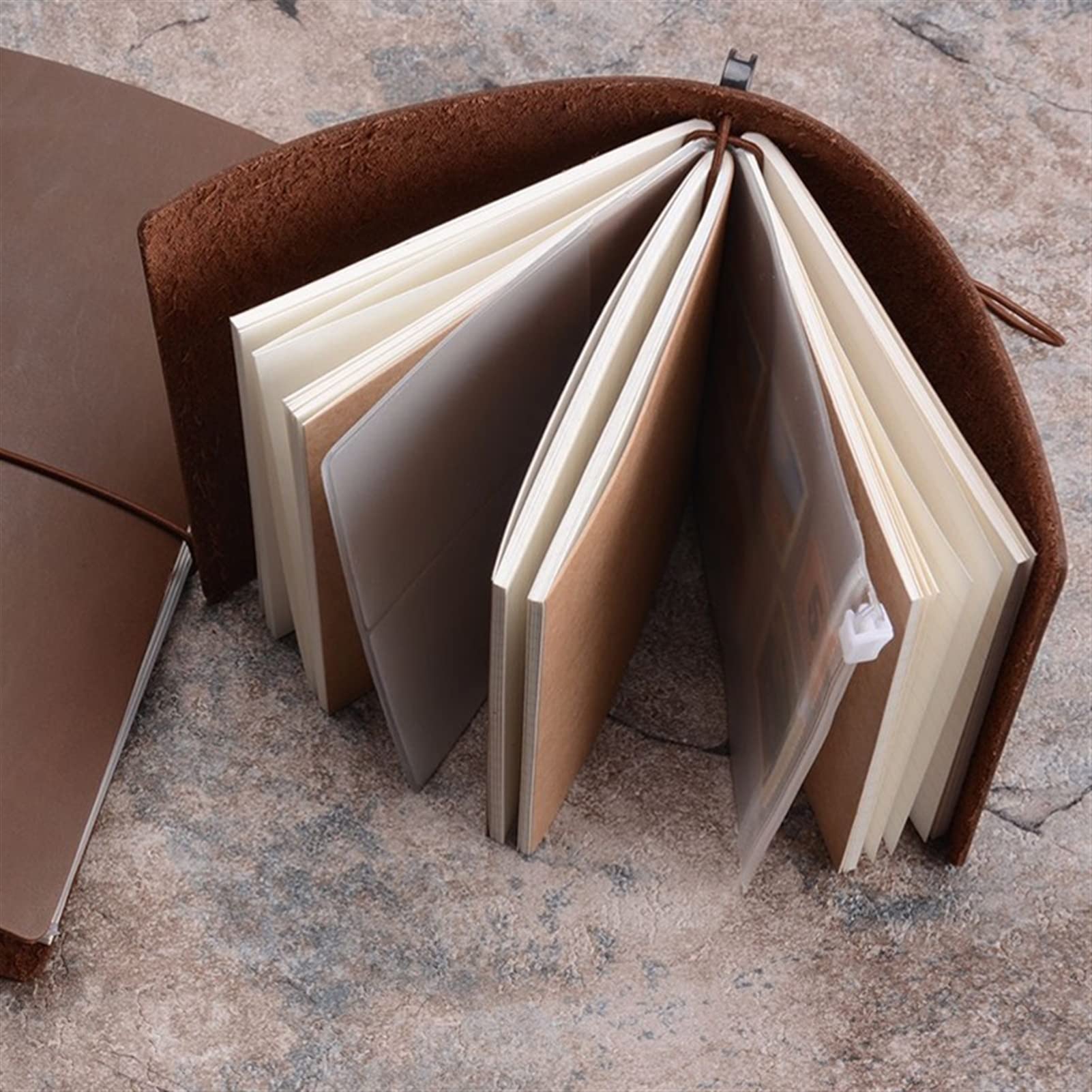 Notizbuch,für Männer und Frauen Echtes Leder Notebook Planner Handmade Traveler Journal Agenda Skizzenbuch Tagebuch Schreibwaren, a Schreiben und Notizen, Tagebuch, Notizheft