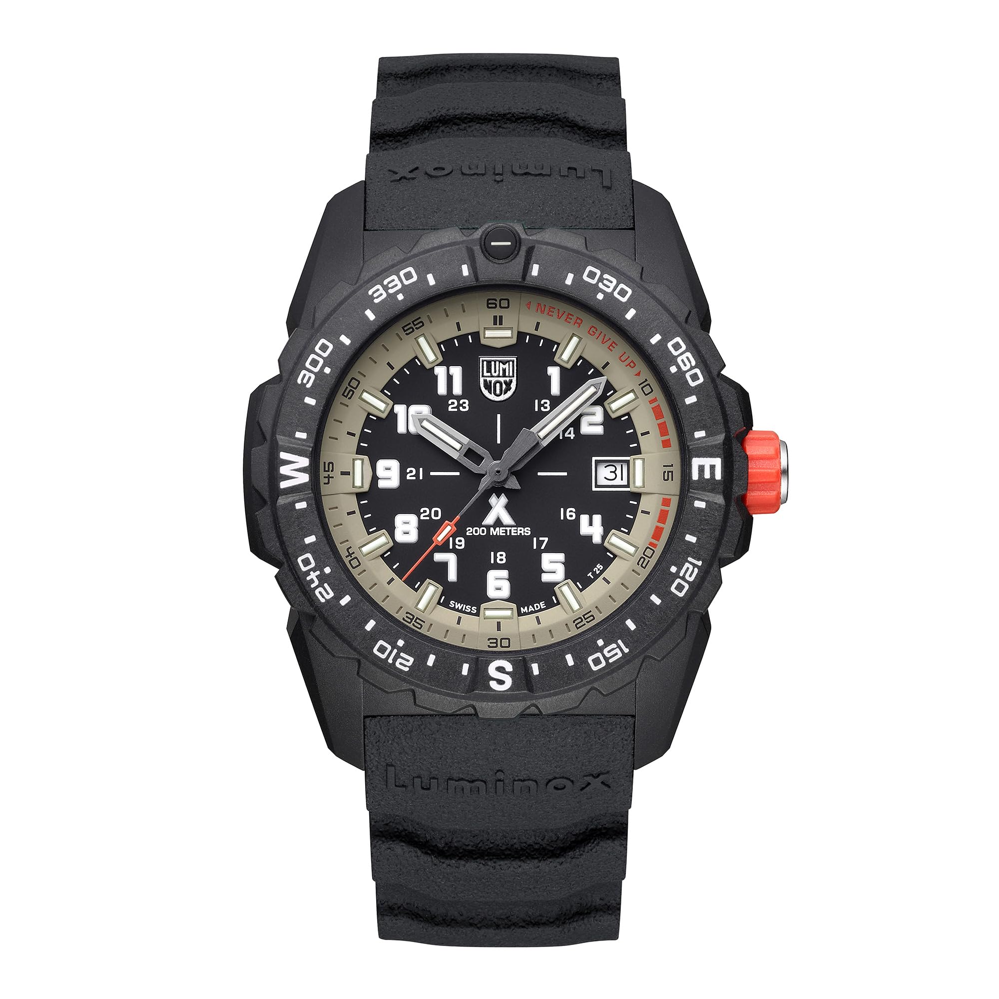 Luminox Rubber Bear Grylls Survival Analog Dial Color Black & Beige Watches For Men- Xb.3731 (B0CK5G9V26) Amazon Price History, Amazon Price Tracker