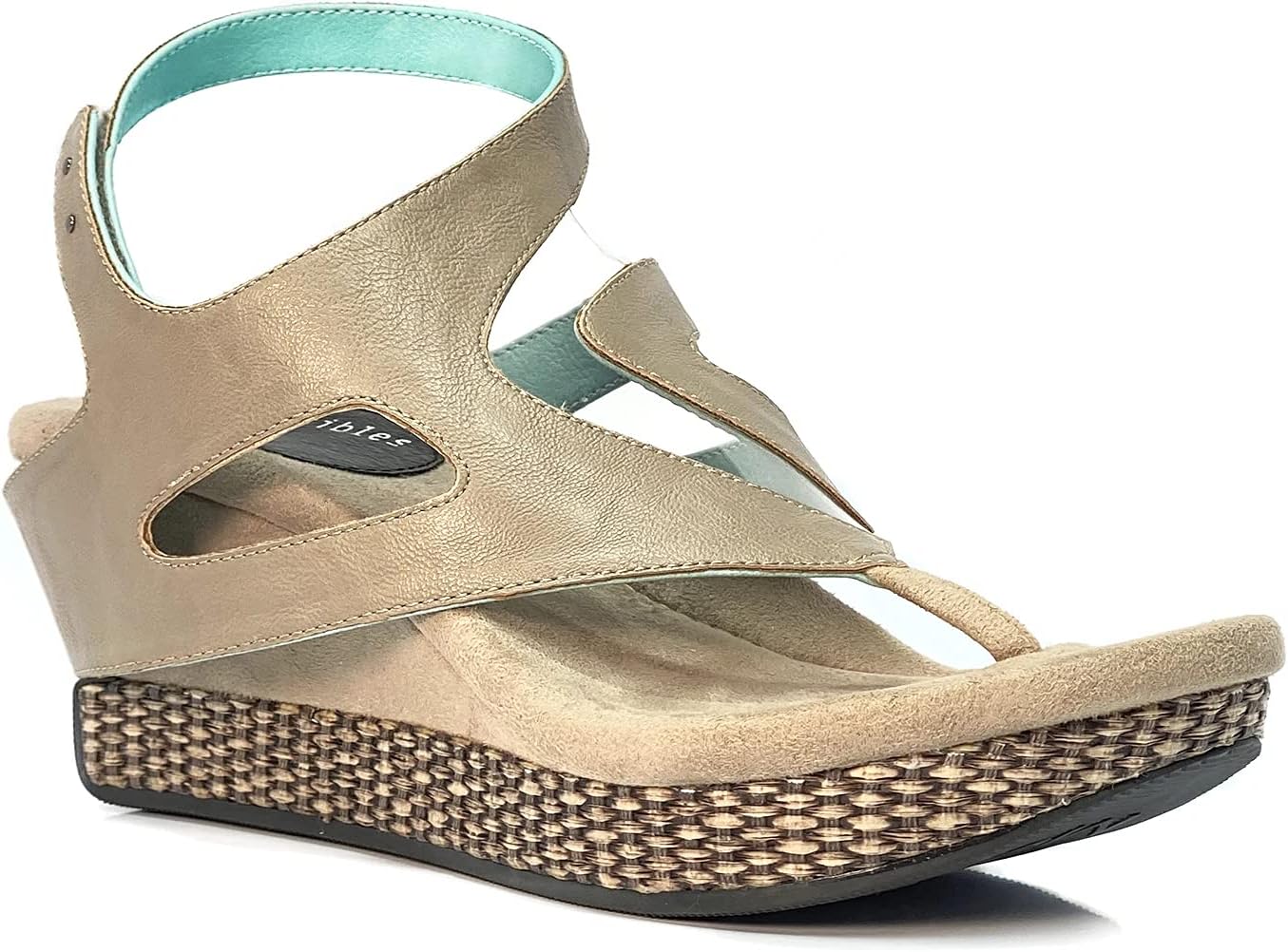 Modzori Zoey Women's Mid Wedge Reversible Sandal - Image 3