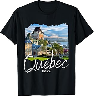 Retro Quebec Souvenir Canada Souvenir/Quebec T-Shirt