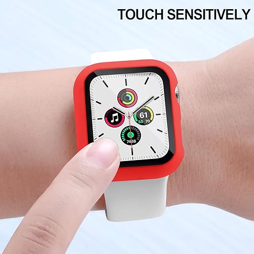 Miniatura 8 de Charlam Funda compatible con Apple Watch de 1.654 pulgadas, iWatch Series 3, 2, 1 con protector de pantalla, protector delgado, cobertura completa,