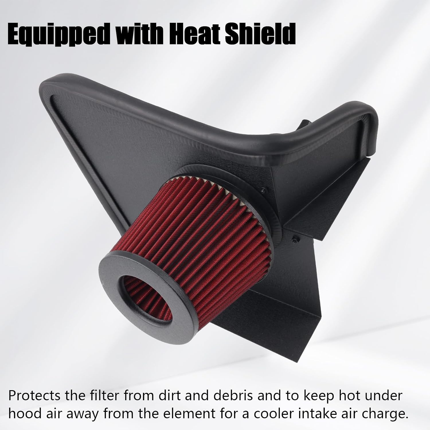 Cold Air Intake Kit Compatible with 2013-2015 Audi A4/A5 B8.5 1.8 2.0 Shield Cold Air Intake System