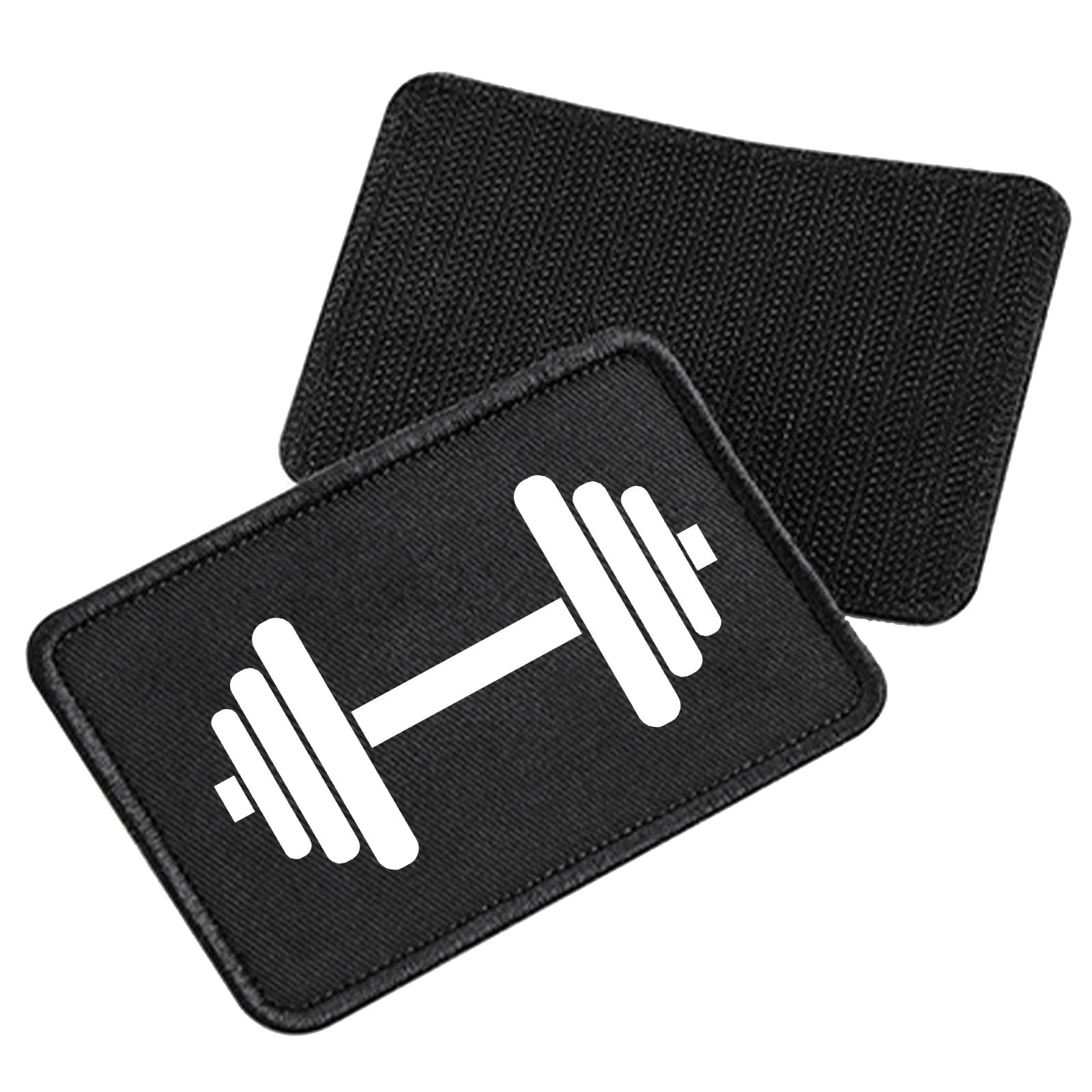 Huuraa Unisex Patch Dumbbell Gift Beanie Black Dumbbell Present