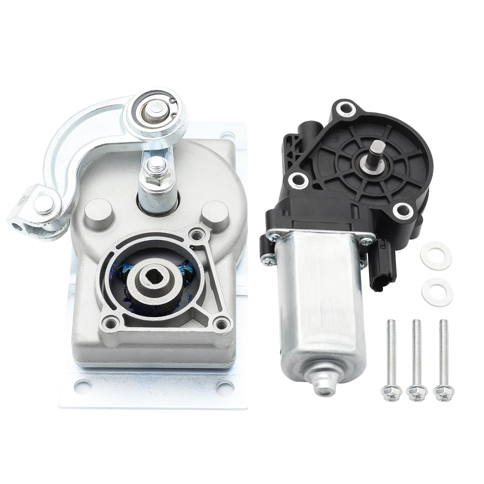 keriolee 676061 RV Steps Motor Kit for Lippert Kwikee Electric Steps, Gear Box Linkage with A Replace 366043 379160 1101428 2141001 379147 RV Entry Step Motor