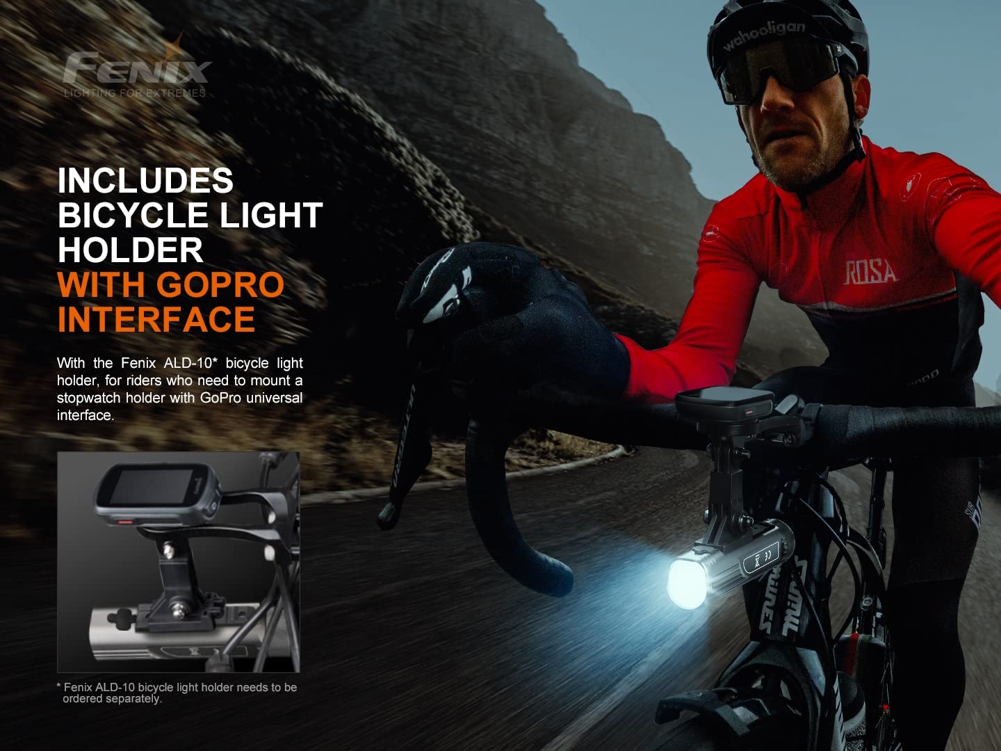 fenix BC21R v3.0 - Luz para Bicicleta de montaña y Senderismo