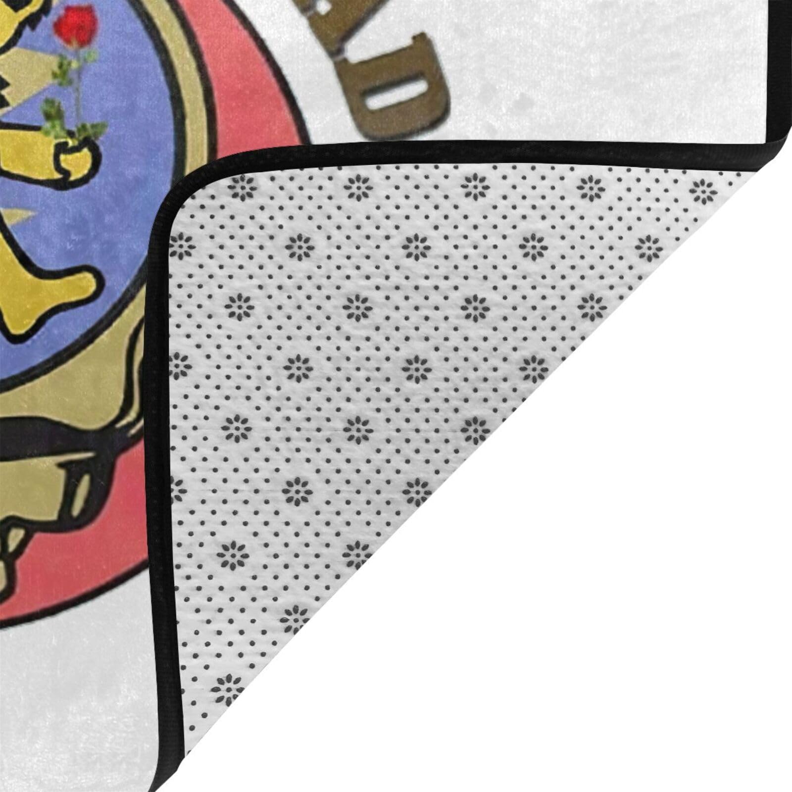 Amazon｜グレイトフルデッド マット カーペット ラグ ラグマット