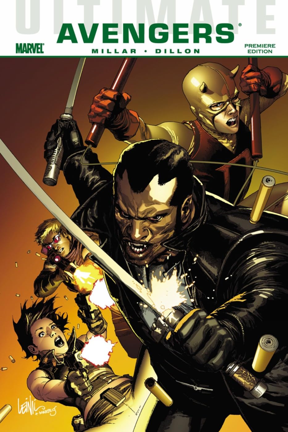Ultimate Comics Avengers: Blade Vs The Avengers