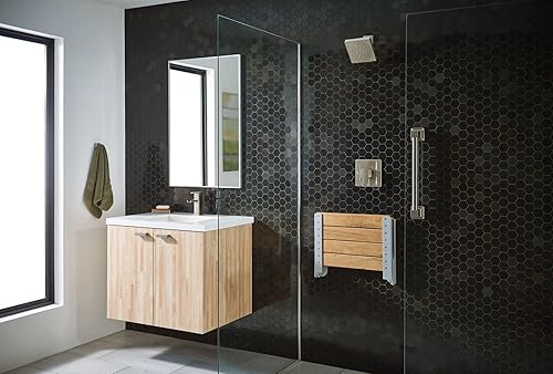 Miniatura 2 de Moen Posi - Set de cabezal de regadera de 90 grados TS2712BN, TS2712BN