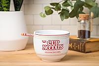 Vista 16 de Silver Buffalo The Powerpuff Girls Girl Power Featuring Blossom, Bubbles, and Buttercup Ceramic Ramen Noodle Rice Bowl with Chopsticks, Microwave