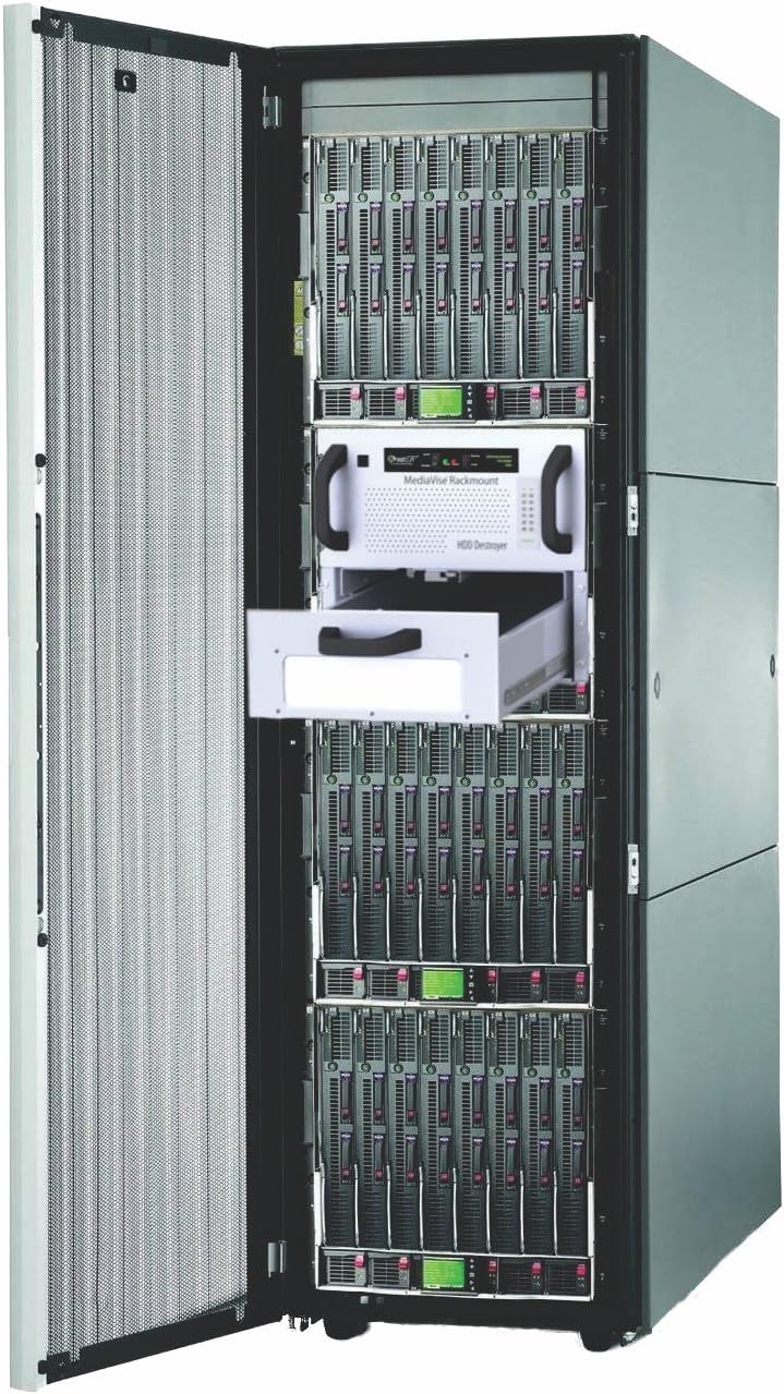 MediaVise Rackmountable Hard Drive Destroyer