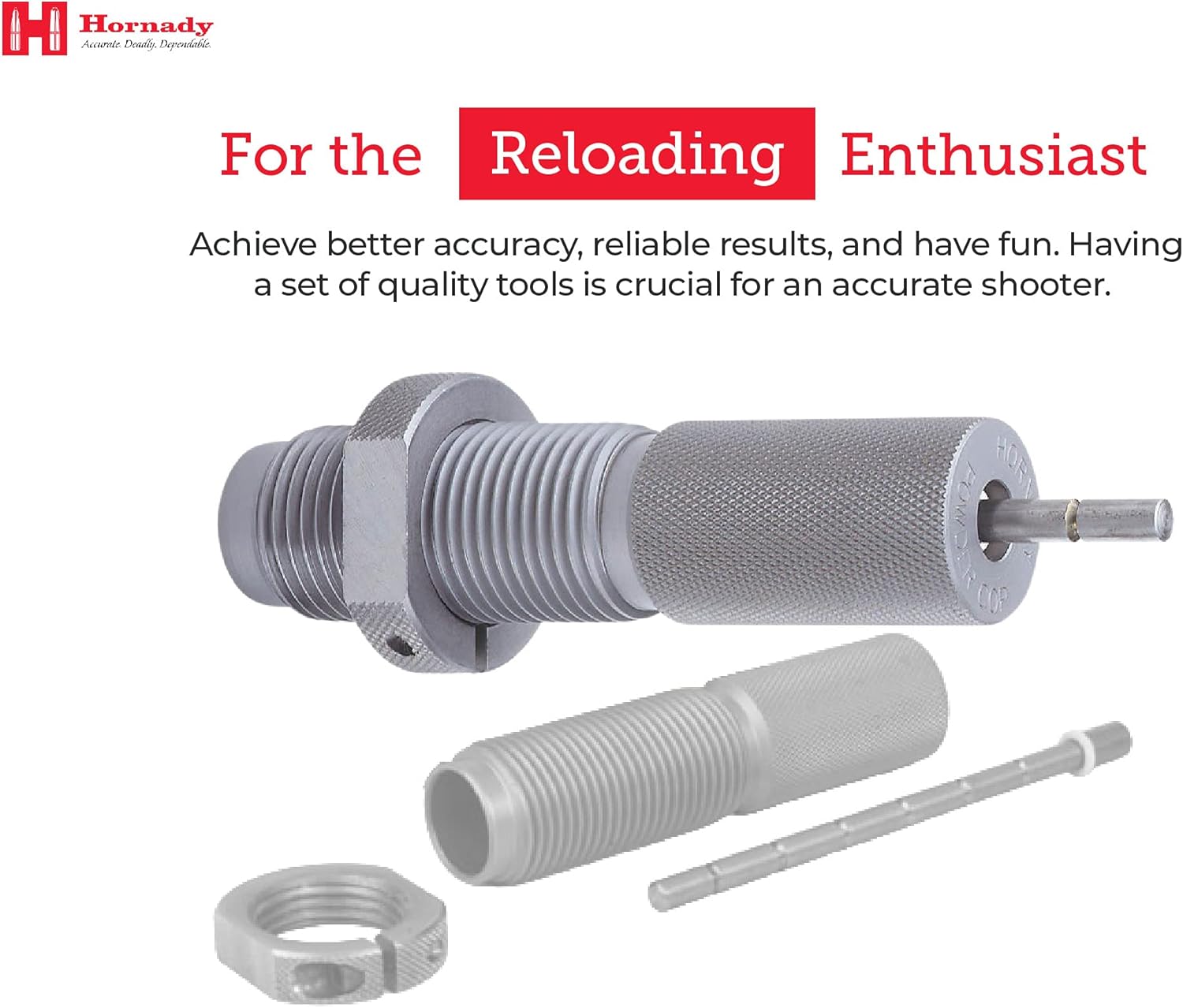 Hornady Powder Cop – Install on Your Progressive Press, Automatically Checks Dropped Charges – Works with All Powder Types and Cartridges – Item 050063