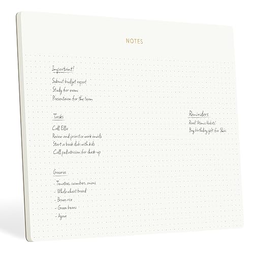 Pinesman - Mouse Pad Notepad for Professionals, 9.8" x 7.9",