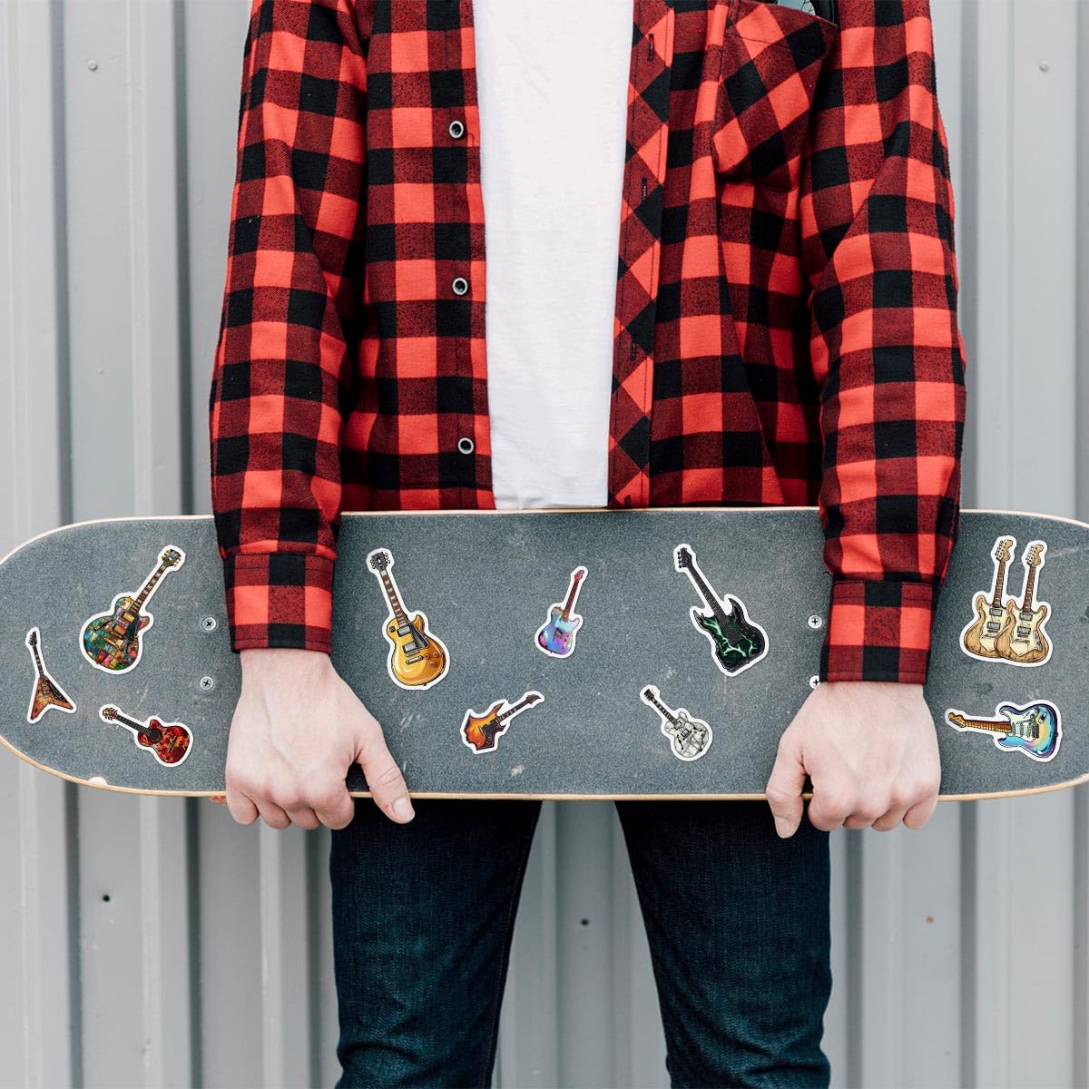 Lot De 50 Autocollants En Vinyle Imperméables Et Tendance