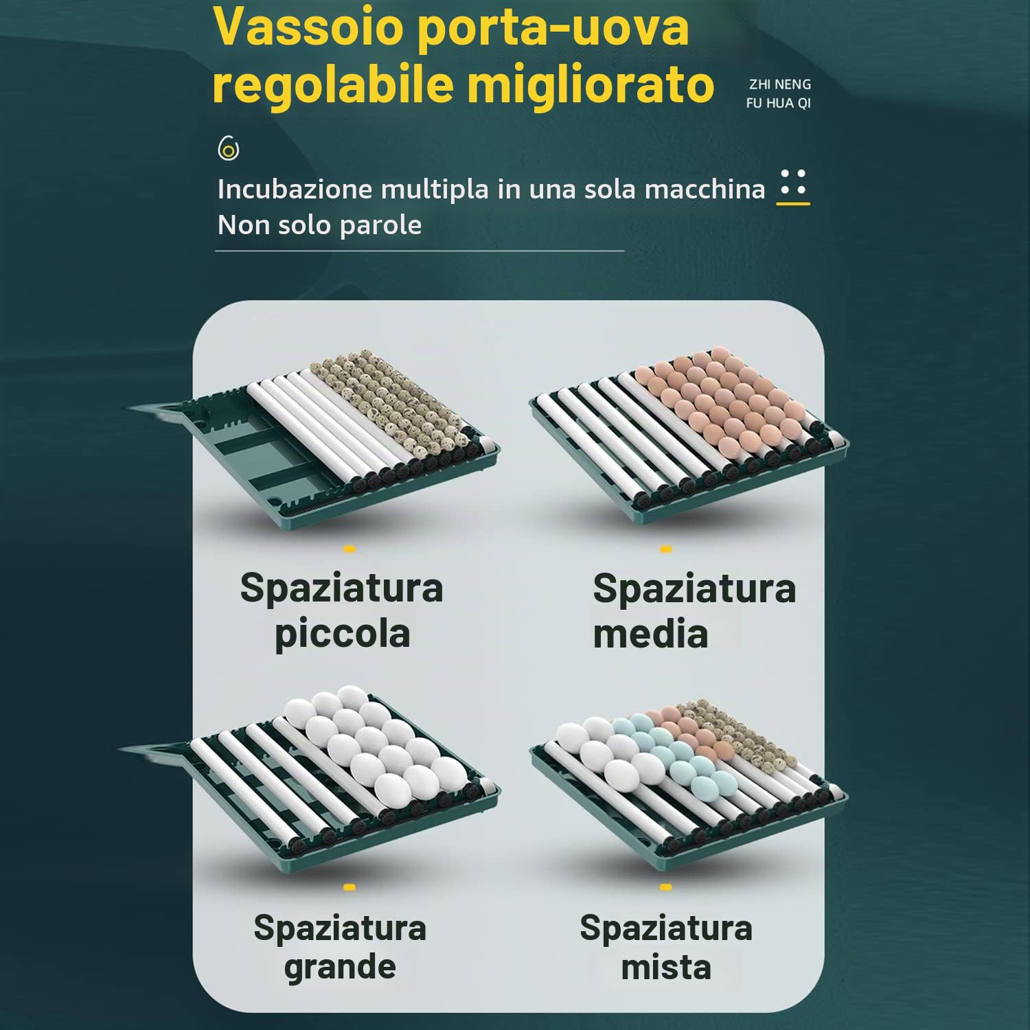 HEYOUTH Incubatrice per Uova Automatica,Incubatrice per 12 Uova,Incubatrice Uova Gallina,Turno Automatico delle uova++ Controllo Temperatura + Indicatore Umidità + Candela per uova integrata