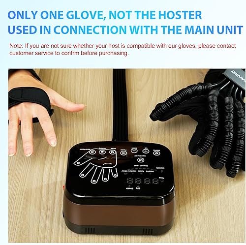 Miniatura 2 de Guantes robóticos para piezas de repuesto de rehabilitación de accidentes cerebrovasculares, solo guante izquierdo y derecho equipo de recuperación