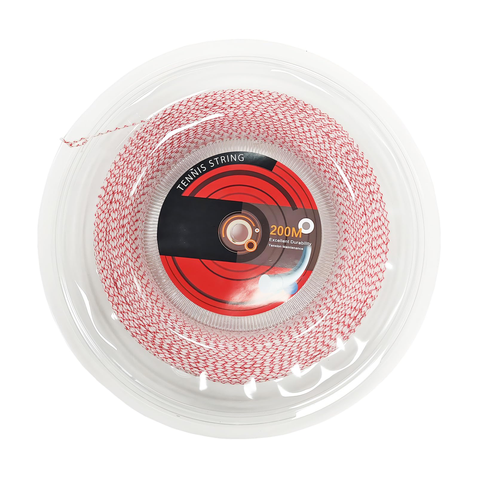 Corda da Tennis Intrecciata per Gioco | Ricarica in nylon multifilamento con risposta elastica e supporto stabile del corde