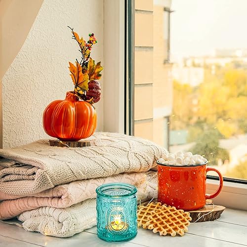 Miniatura 10 de 12 portavelas votivas de TripodBird  Portavelas de cristal, decoración de mesa de boda, candelabros para regalo, decoración de mesahabitación