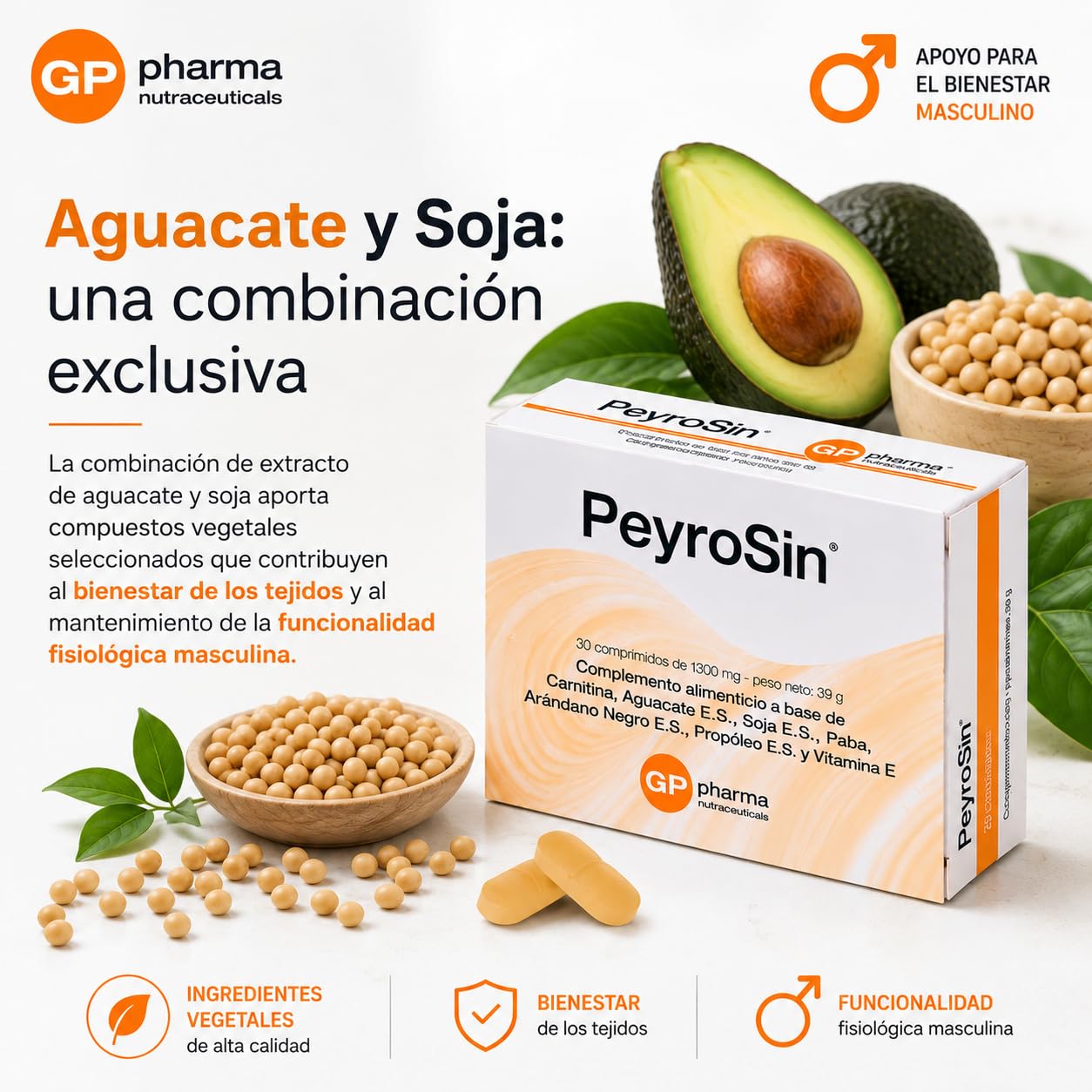 aguacate l-carnitina PeyroSin® Complemento Alimenticios con Carnitina, Aguacate, Soja, Vitamina  E, Propóleo y Arándano Negro para Hombres con Acción Antifibrótica y  Antioxidante : Amazon.es: Salud y cuidado personal