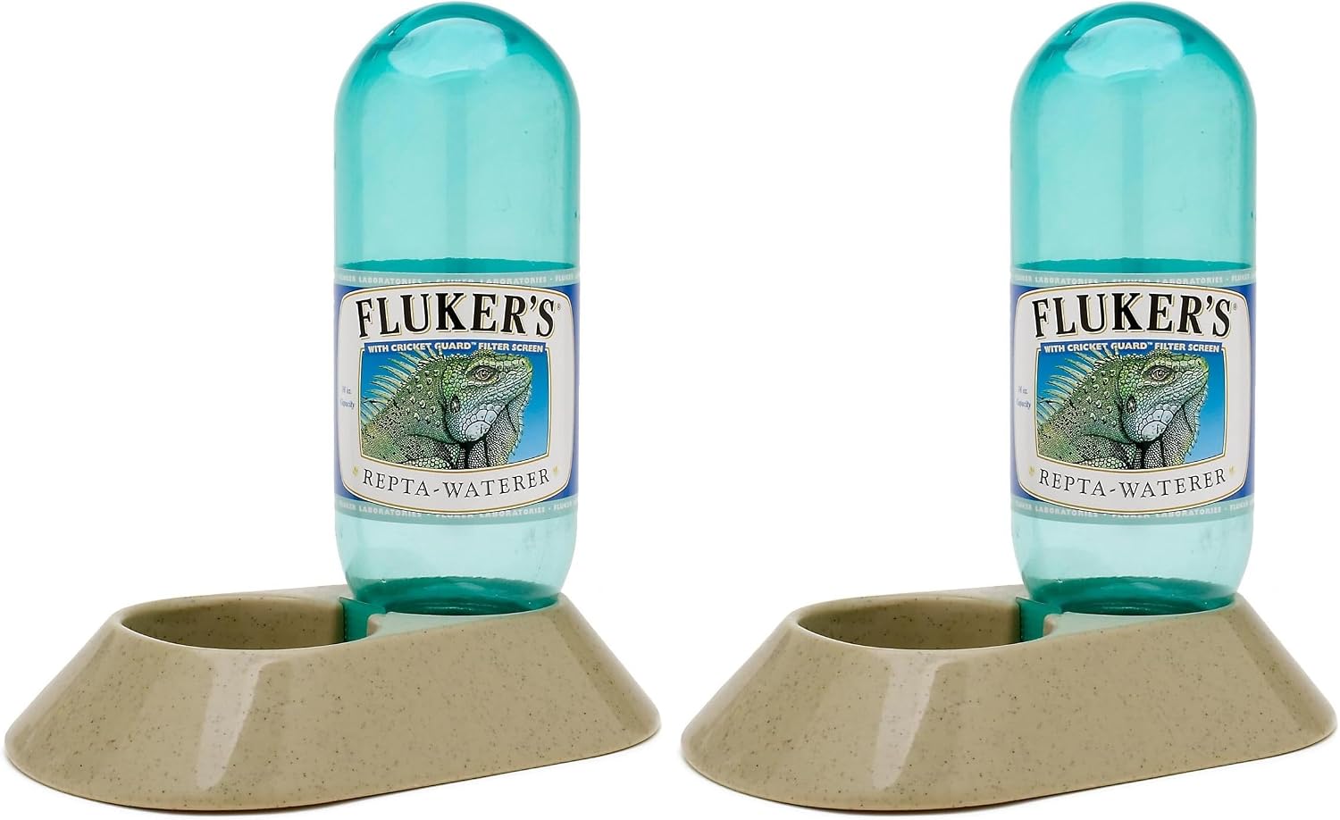 Fluker's Repta-Waterer for Reptiles and Small Animals, 16 oz (Pack of 2)