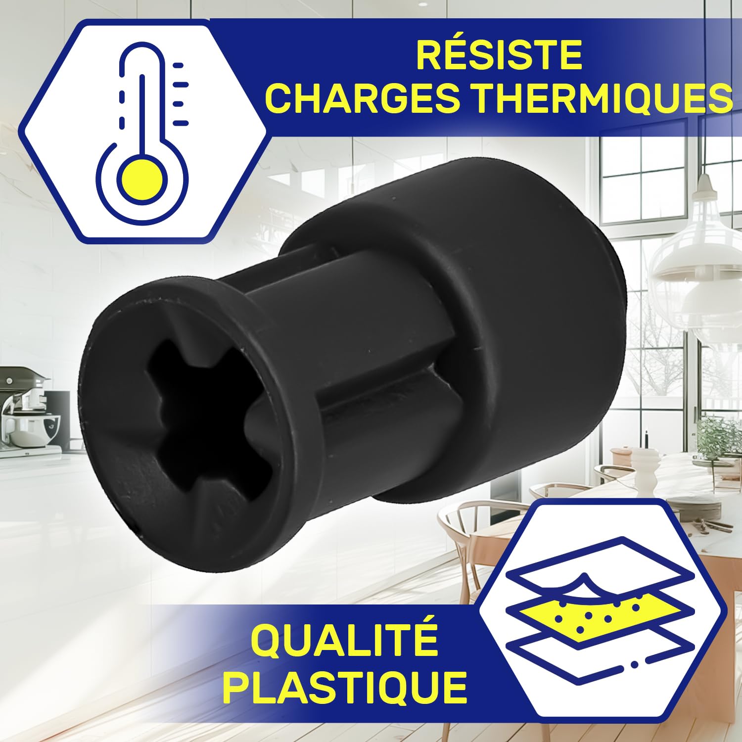 Mixeur Plongeur Embrayage Moteur Braun MR MQ - Pièce Rechange Originale 7322113974 - Garantie 5 Ans ONIX TECH Pièce Rechange Mixeur