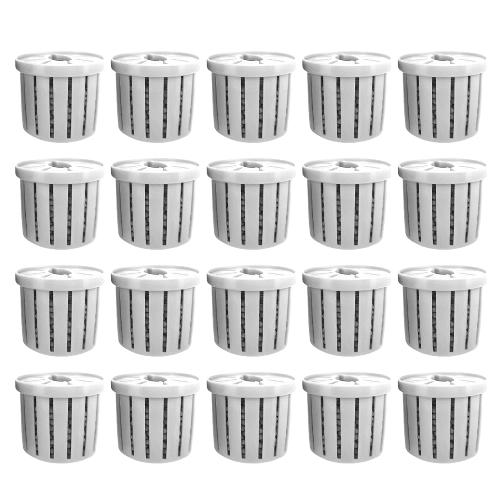 Nucelit Plant Basket Water Grass Holder Pots 20pcs for Professional Aquariums Landscaping and Fishtanks Environment Landscape Aquariums Plant Container