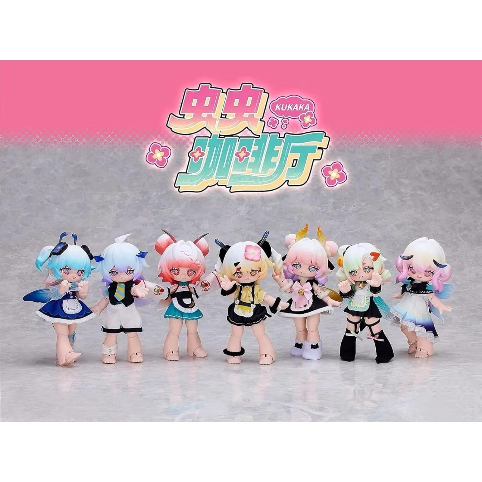 3#906 虫虫カフェサイズ 赤狼さん ロング ハンドメイド 現品販売】天堂制造Studio「KUKAKA(クカカ)：虫虫カフェ」BJD