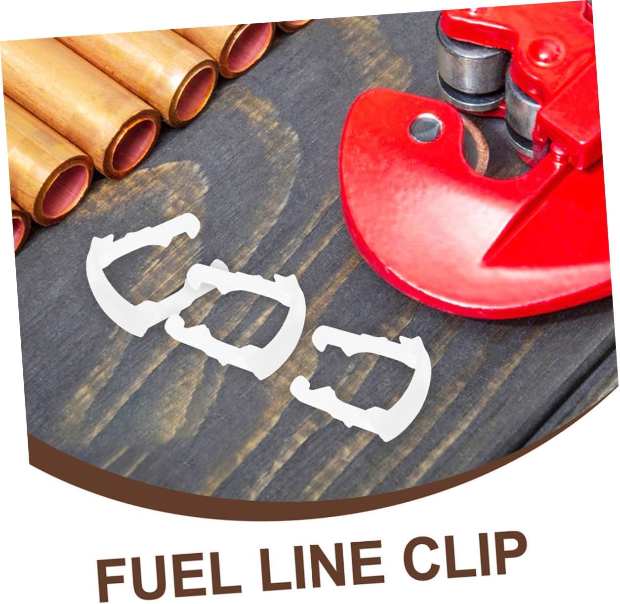 PRETYZOOM 200Pcs Automotive Line Retaining Clips Durable Shaped Tube Clamps for Oil and Water Hoses Easy Installation and Superior Stability for Car Filter Connections