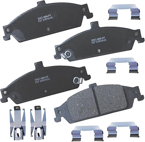 Miniatura 119 de Pastillas de freno delanteras cerámicas Bendix Premium SBC11 para modelos seleccionados Dodge Dart, Ford Fairlane, Falcon, Sedan Delivery, Mustang