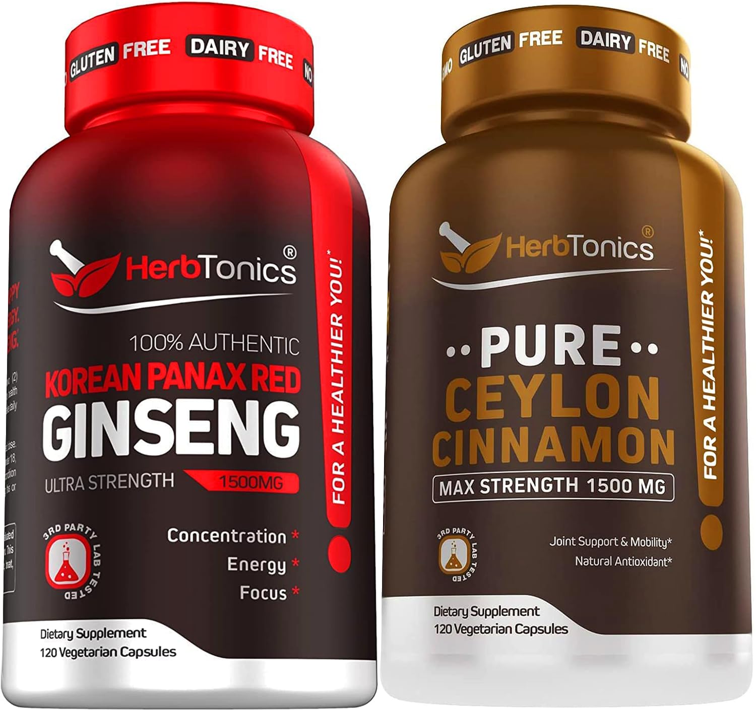 Amazon.com: Korean Red Panax Ginseng 1500mg - High Potency Ginseng