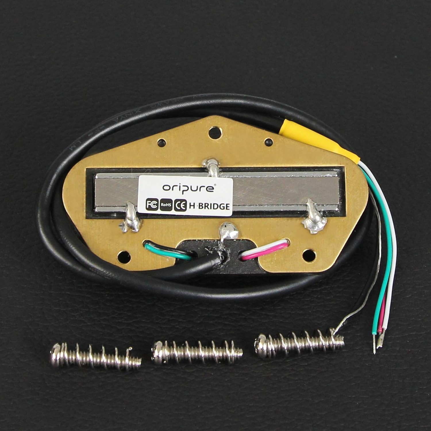 OriPure Alnico 5 Hot Dual Rail Humbucker Pickups TL Bridge Pickup 16K Fit TL Style Electric Guitar Part
