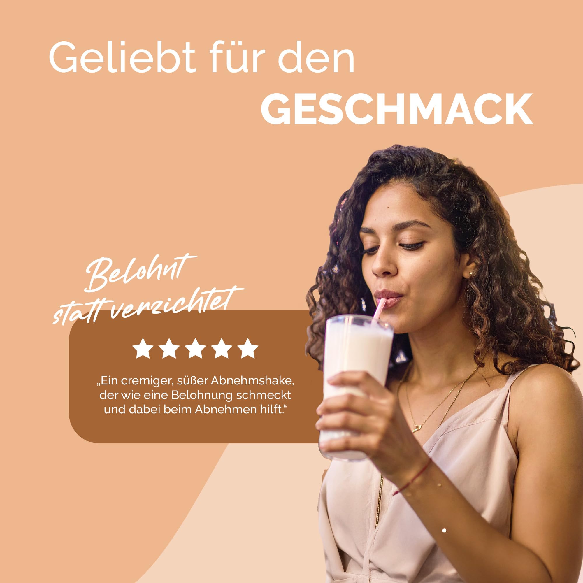 OFFSET Nutrition Abnehm Shake Cookie [nur 208 KCAL pro Shake] - 28 Portionen | Mahlzeitersatz | Diät Shake mit 24 Vitaminen & Mineralien | Glutenfreie Trinkmahlzeit