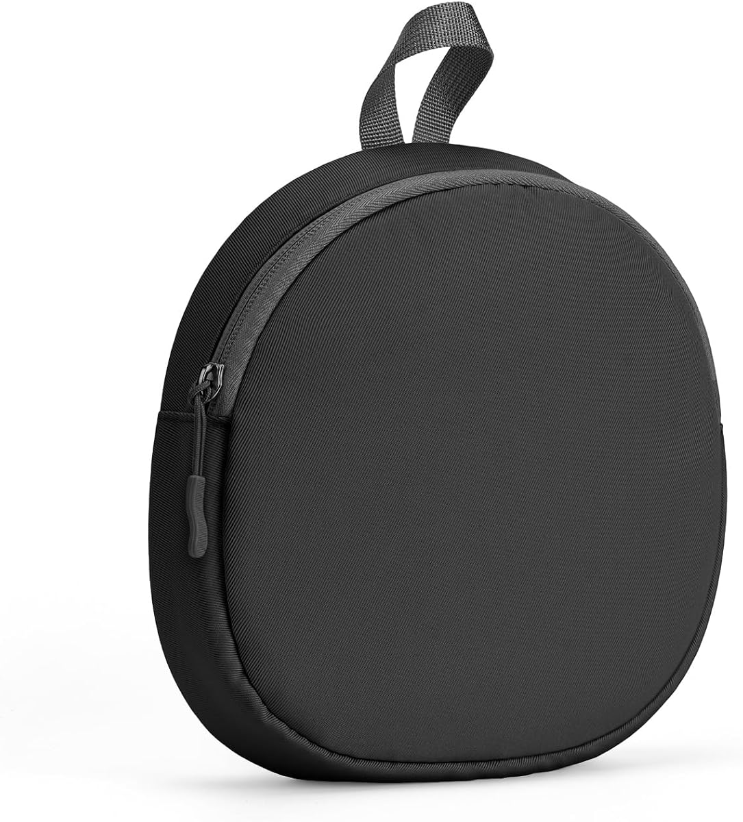 Headphone Case Soft for JBL Tune 510BT/520BT/500BT/720BT/Sony WH-CH520/720/BERIBES/SoundCore/Bose/TOZO/KVIDIO/JLab, Simple Ultra-Thin Universal Headphones Bag Carrying Travel (Black)