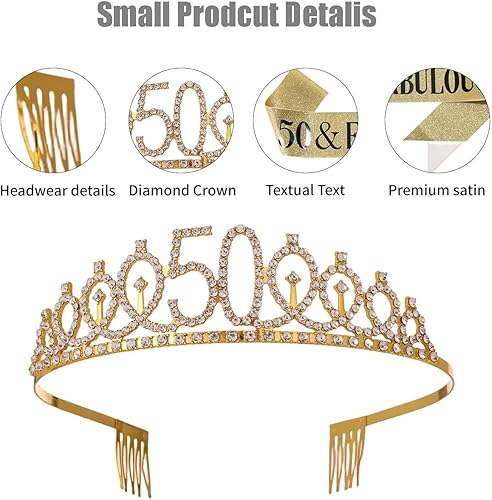 Miniatura 3 de Decoraciones de cumpleaños número 60 para mujer, banda, corona, vela de cumpleaños y globo de aluminio digital de 32 pulgadas, decoración de pastel