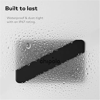 Chipolo CARD - Rastreador Recargable, rastreador Bluetooth y Pasaporte
