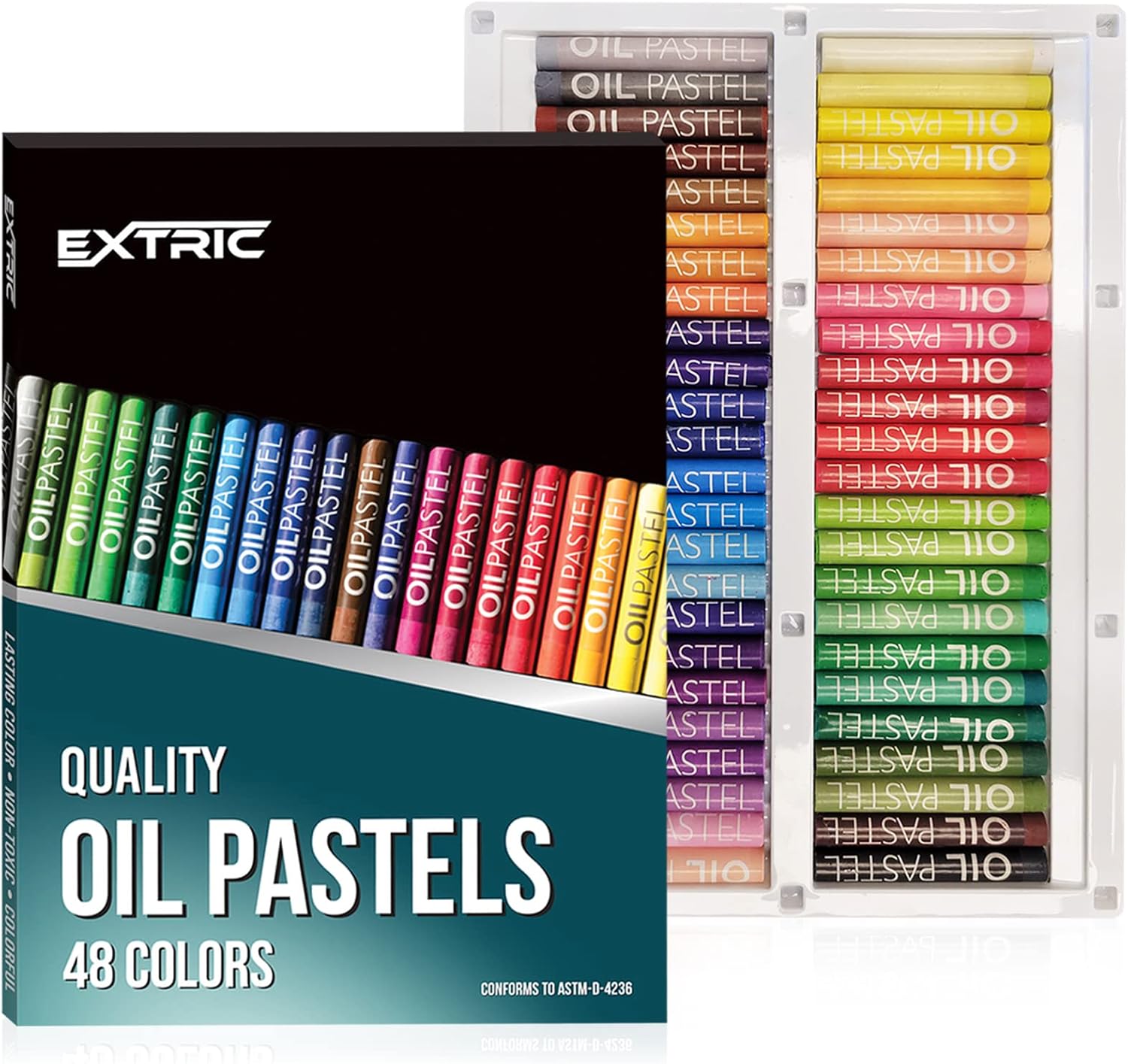 EXTRIC Oil Pastels, Pastel Art Supplies, Oil Pastels for